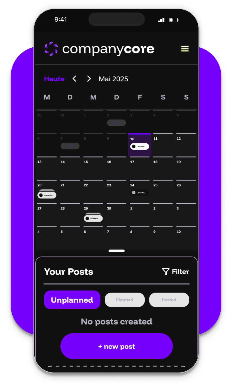 companycore KI Mockup